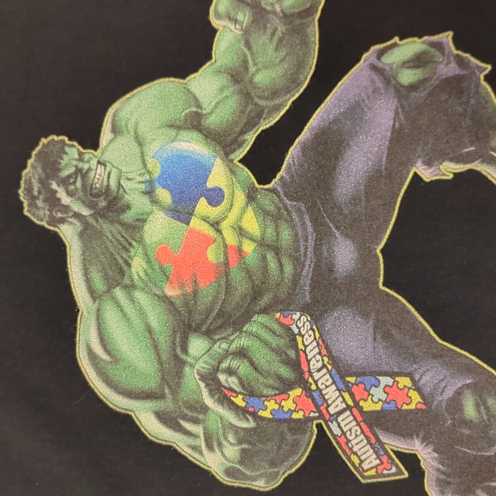 Autism Hulk T Shirt - Picture 3 of 4